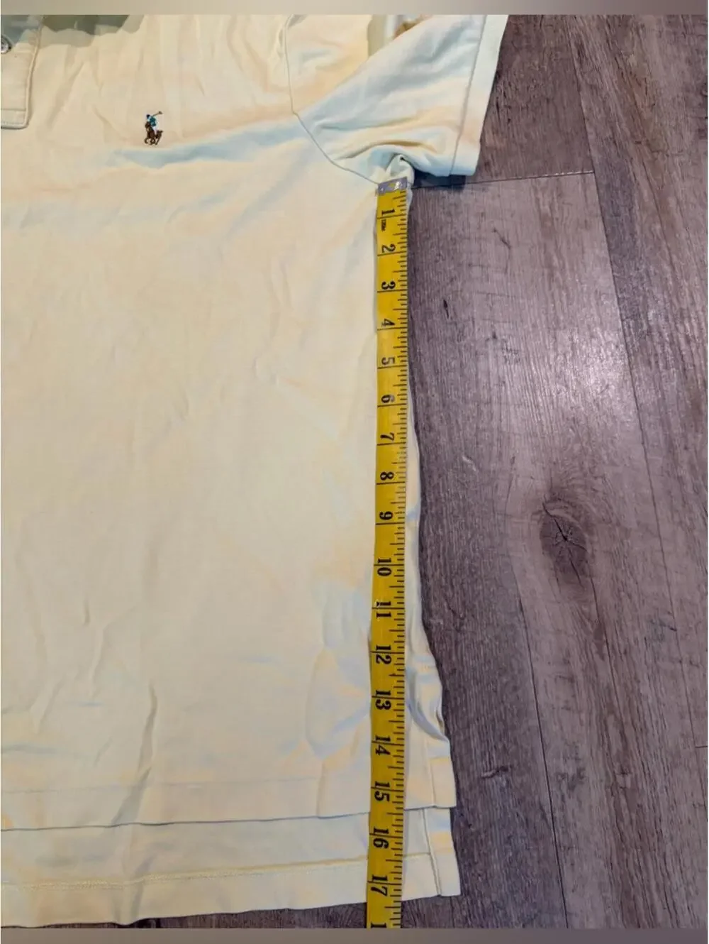 Polo Ralph Lauren Short-Sleeve Cotton Polo Shirt Butter Yellow Large